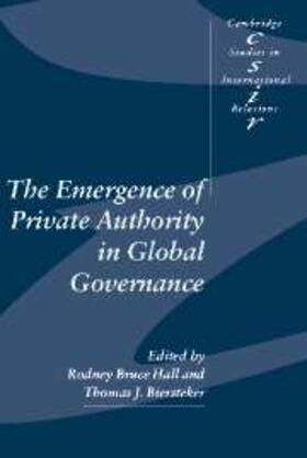 Hall |  Emergence of Private Authority in Global Governance | eBook | Sack Fachmedien