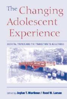 Mortimer |  Changing Adolescent Experience | eBook | Sack Fachmedien
