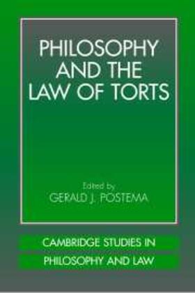 Postema |  Philosophy and the Law of Torts | eBook | Sack Fachmedien