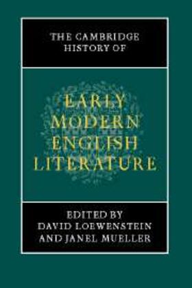 Loewenstein |  Cambridge History of Early Modern English Literature | eBook | Sack Fachmedien