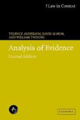 Anderson |  Analysis of Evidence | eBook | Sack Fachmedien