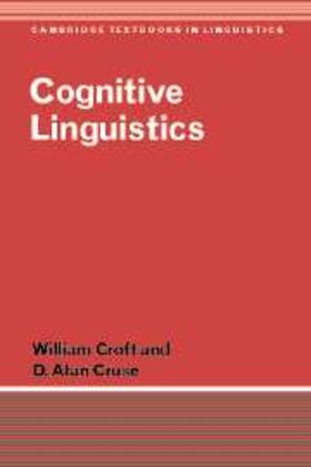 Croft |  Cognitive Linguistics | eBook | Sack Fachmedien