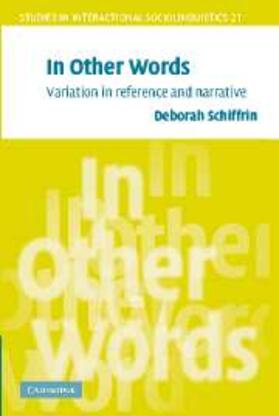 Schiffrin |  In Other Words | eBook | Sack Fachmedien