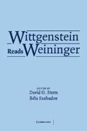 Stern |  Wittgenstein Reads Weininger | eBook | Sack Fachmedien