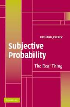 Jeffrey | Subjective Probability | E-Book | www2.sack.de