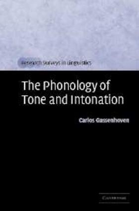 Gussenhoven |  Phonology of Tone and Intonation | eBook | Sack Fachmedien