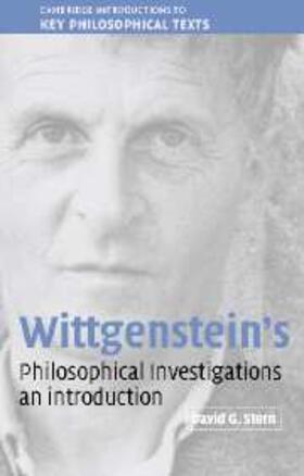Stern |  Wittgenstein's Philosophical Investigations | eBook | Sack Fachmedien