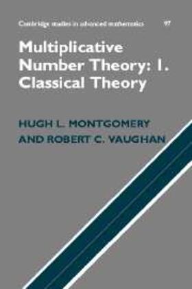 Montgomery |  Multiplicative Number Theory I | eBook | Sack Fachmedien