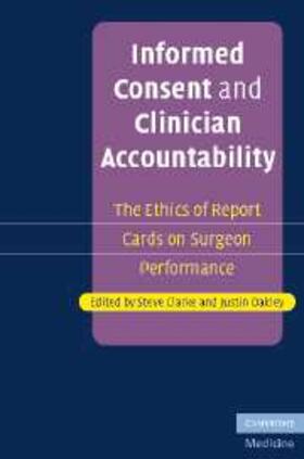 Clarke |  Informed Consent and Clinician Accountability | eBook | Sack Fachmedien