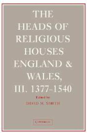 Smith |  Heads of Religious Houses | eBook | Sack Fachmedien