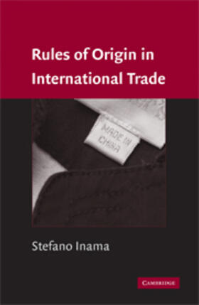 Inama |  Rules of Origin in International Trade | eBook | Sack Fachmedien