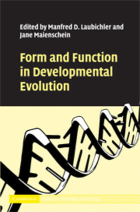 Laubichler |  Form and Function in Developmental Evolution | eBook | Sack Fachmedien