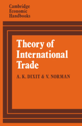 Dixit |  Theory of International Trade | eBook | Sack Fachmedien