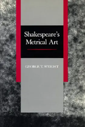 Wright |  Shakespear&#8242;s Metrl Art (Paper) | Buch |  Sack Fachmedien