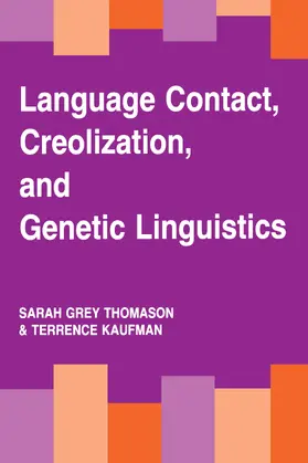 Thomason / Kaufman | Lang Contac Creolization | Buch | 978-0-520-07893-2 | sack.de