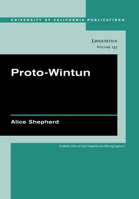 Shepherd |  Proto-Wintun | Buch |  Sack Fachmedien