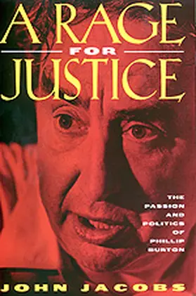 Jacobs |  Rage for Justice - The Passions & Politics of Phillip Burton (Paper) | Buch |  Sack Fachmedien
