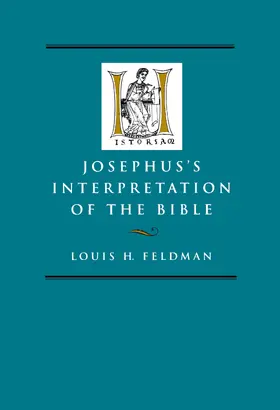Feldman |  Josephus&#8242;s Interpretation of the Bible | Buch |  Sack Fachmedien