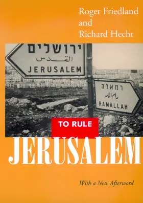 Friedland / Hecht |  To Rule Jerusalem | Buch |  Sack Fachmedien