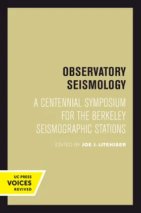 Litehiser |  Observatory Seismology | Buch |  Sack Fachmedien