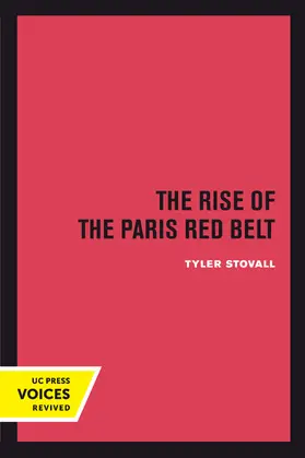 Stovall |  The Rise of the Paris Red Belt | Buch |  Sack Fachmedien