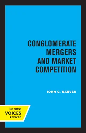 Narver |  Conglomerate Mergers and Market Competition | eBook | Sack Fachmedien