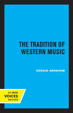 Abraham |  The Tradition of Western Music | eBook | Sack Fachmedien