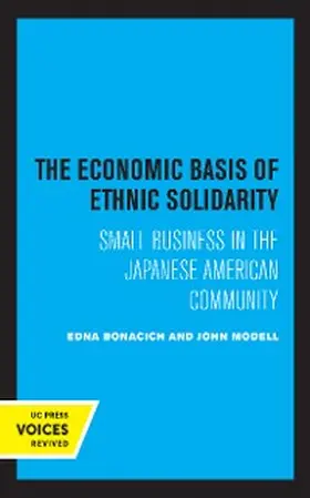 Bonacich / Modell |  The Economic Basis of Ethnic Solidarity | eBook | Sack Fachmedien