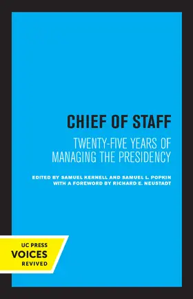 Kernell / Popkin | Chief of Staff | Buch | 978-0-520-33071-9 | sack.de