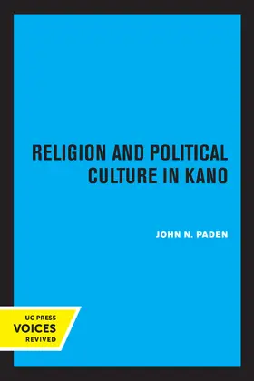 Paden | Religion and Political Culture in Kano | E-Book | sack.de