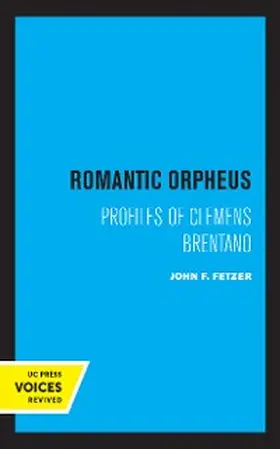 Fetzer |  Romantic Orpheus | eBook | Sack Fachmedien