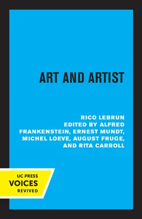 Lebrun |  Art and Artist | eBook | Sack Fachmedien