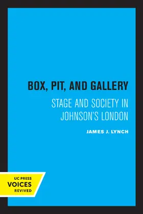 Lynch | Box, Pit, and Gallery | E-Book | sack.de
