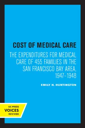 Huntington |  Cost of Medical Care | eBook | Sack Fachmedien