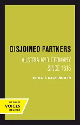 Katzenstein |  Disjoined Partners | eBook | Sack Fachmedien