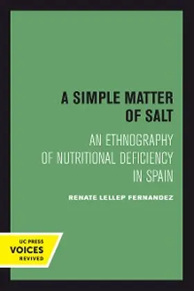 Fernandez |  A Simple Matter of Salt | eBook | Sack Fachmedien