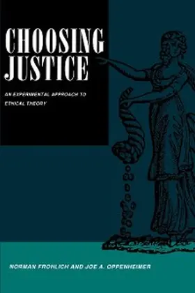 Frohlich / Oppenheimer |  Choosing Justice | eBook | Sack Fachmedien