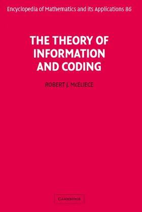 McEliece |  The Theory of Information and Coding | Buch |  Sack Fachmedien