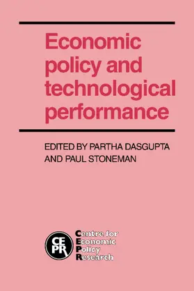 Dasgupta / Stoneman |  Economic Policy and Technological Performance | Buch |  Sack Fachmedien