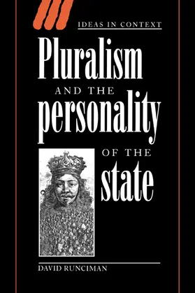 Runciman / Skinner / Daston |  Pluralism and the Personality of the State | Buch |  Sack Fachmedien