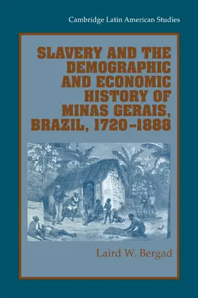 Bergad / Knight |  Slavery and the Demographic and Economic History of Minas Gerais, Brazil, 1720 1888 | Buch |  Sack Fachmedien