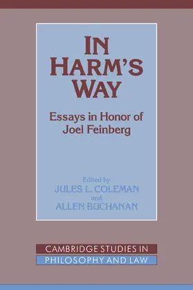 Buchanan / Coleman |  In Harm's Way | Buch |  Sack Fachmedien