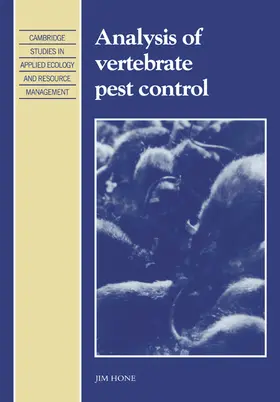 Hone |  Analysis of Vertebrate Pest Control | Buch |  Sack Fachmedien