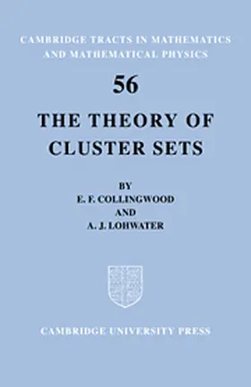 Collingwood / Lohwater |  The Theory of Cluster Sets | Buch |  Sack Fachmedien