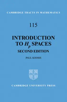 Koosis |  Introduction to HP Spaces | Buch |  Sack Fachmedien