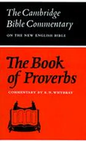 Whybray |  The Book of Proverbs | Buch |  Sack Fachmedien
