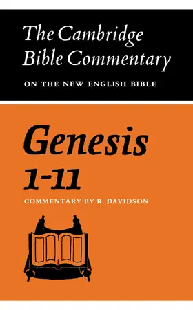 Davidson |  Genesis 1-11 | Buch |  Sack Fachmedien