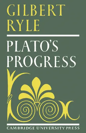 Ryle |  Plato's Progress | Buch |  Sack Fachmedien