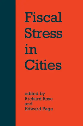 Rose / Page |  Fiscal Stress in Cities | Buch |  Sack Fachmedien