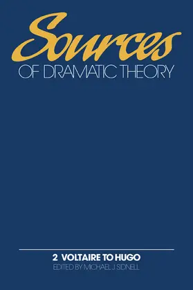 Sidnell | Sources of Dramatic Theory | Buch | 978-0-521-14471-1 | www2.sack.de